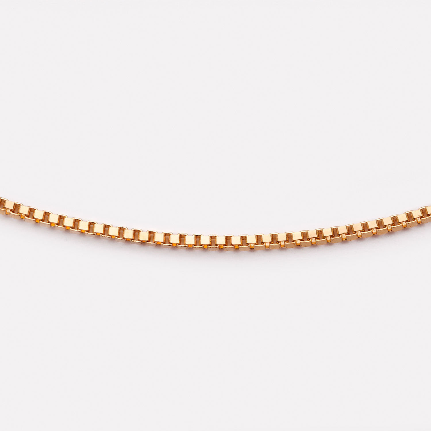 Chaine Fine Or 14K Mailles Vénitiennes 46cm - Vintage - Occasion
