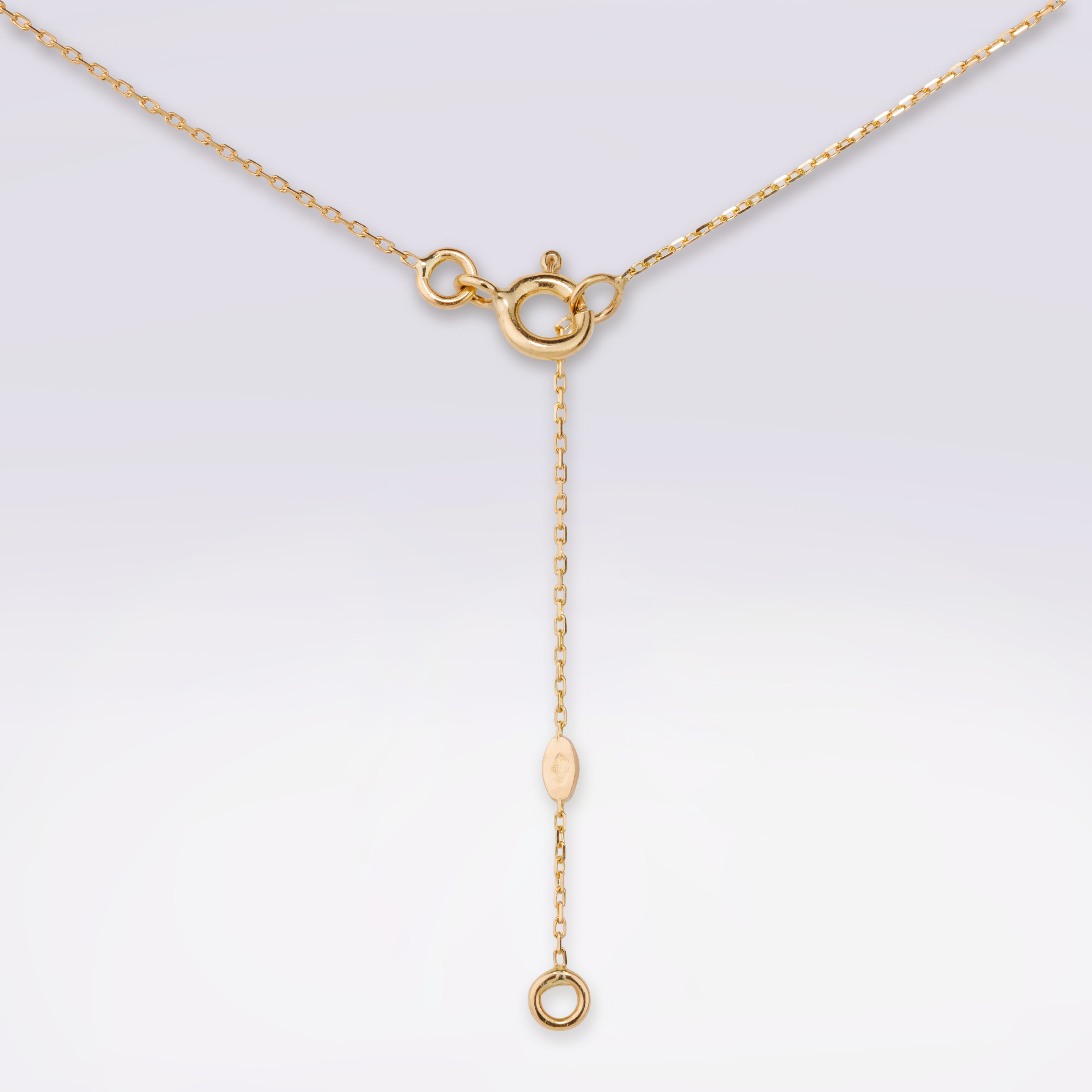 chaîne or 18k réglable collier cravate